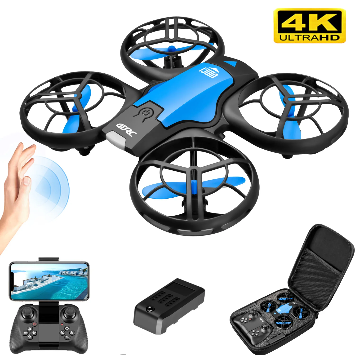 Drone Battery Case - V8 Yeni Mini Drone 4K Profesyonel