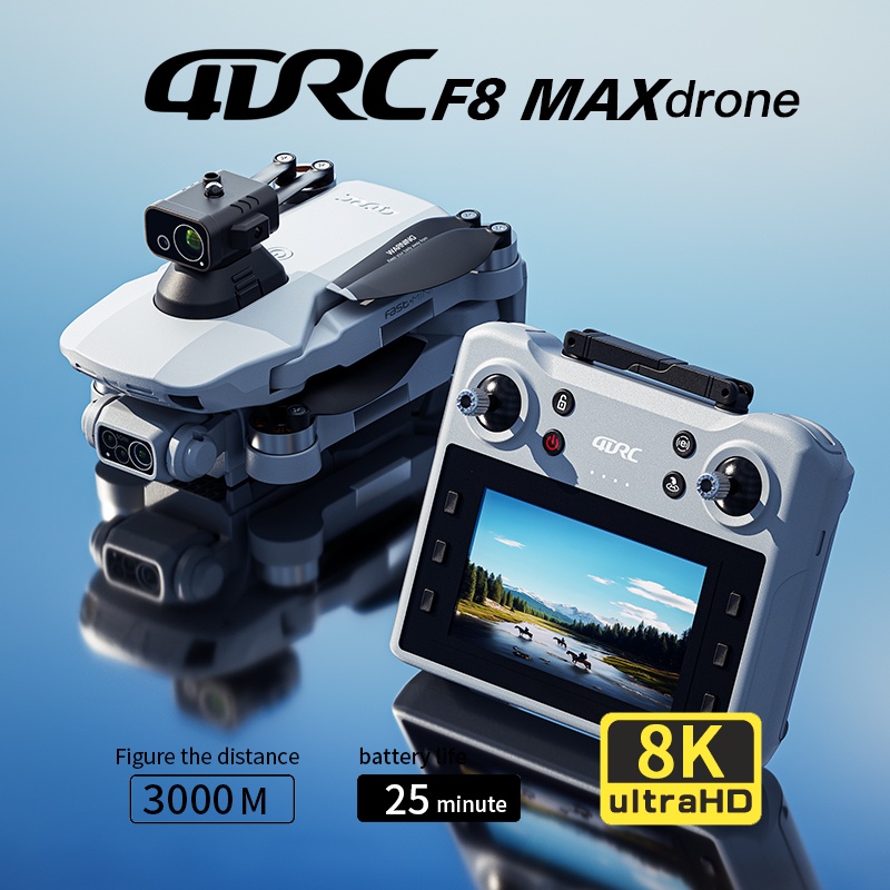 Jjrc Drone X12 - 4DRC F8 PRO MAX Uzaktan Kumandalı