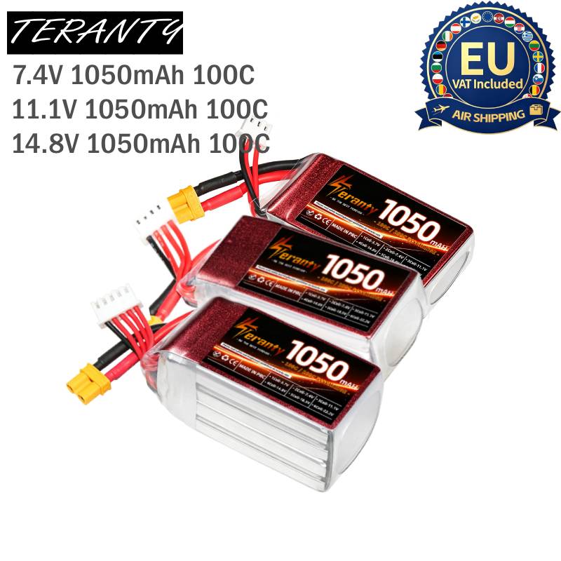 Drone Battery 3S - 2 adet 1050mAh 2S 3S 4S