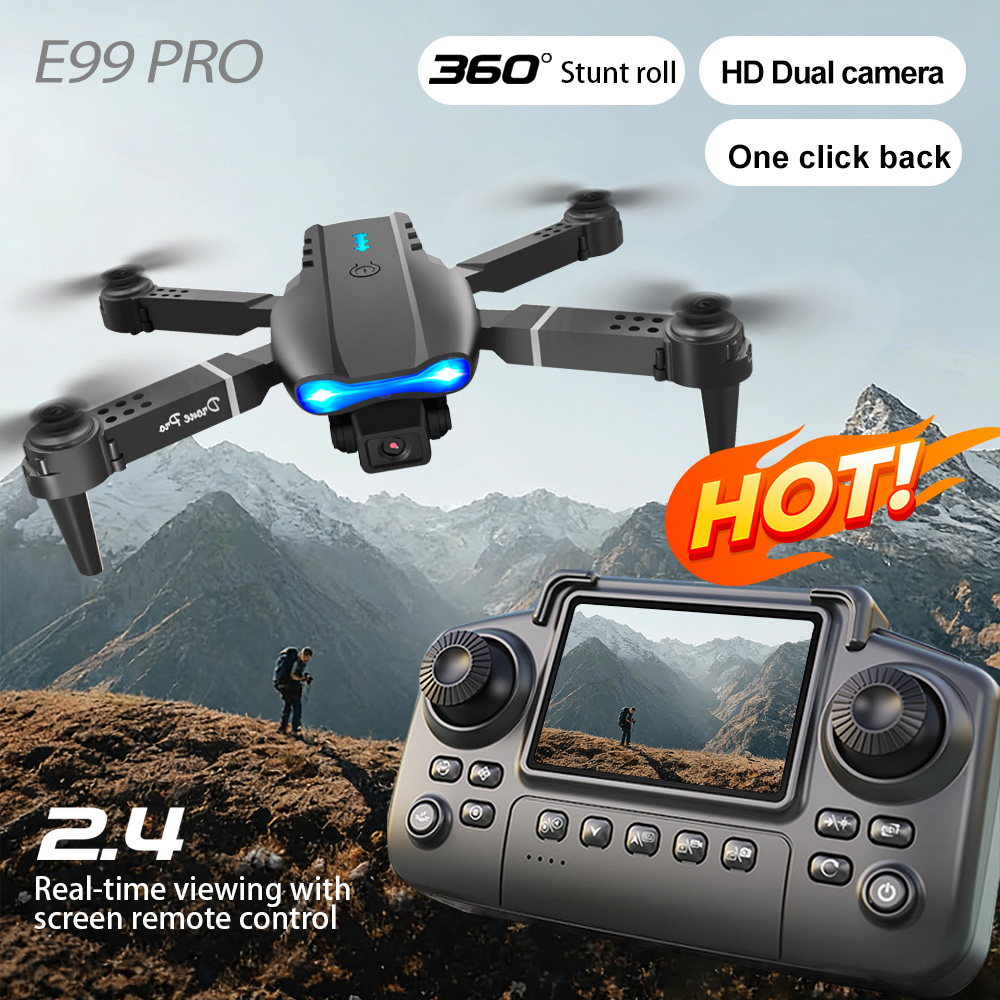 Drone Battery Case - Hava Dronu Çift Lens Anahtarı Hareketle
