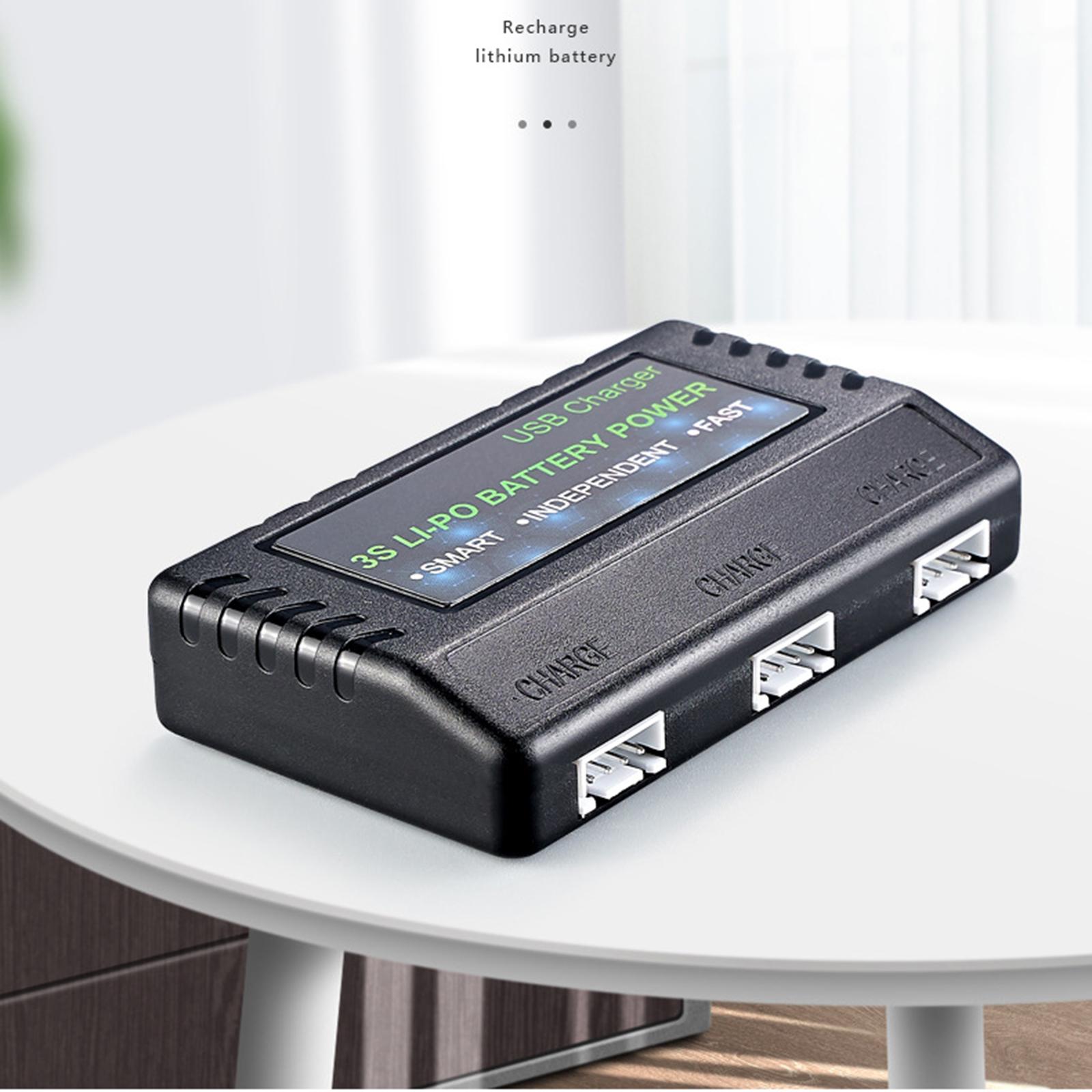 Drone Battery 3S - Üç Yuvalı 3S Lipo Pil Şarj