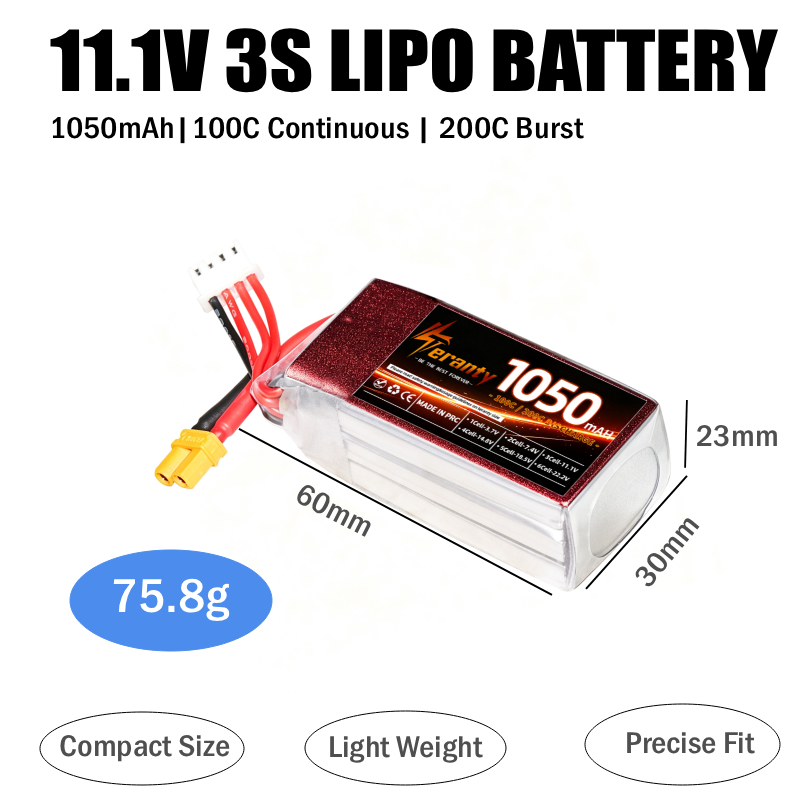 2 adet 1050mAh 2S 3S 4S RC Lip - Drone Battery 3S incelemesi ve fiyatı