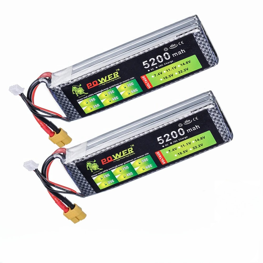 3S 5200mah 11.1V 60C Lipo Pil  - Drone Battery 3S incelemesi ve fiyatı
