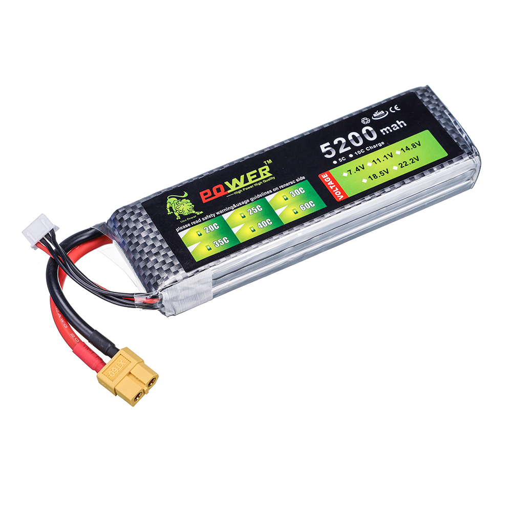 3S 5200mah 11.1V 60C Lipo Pil  - Drone Battery 3S incelemesi ve fiyatı